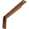 Ekena Millwork Embrey Steel Bracket, Hammered Copper 2"W x 18"D x 6 1/2"H BKTM02X18X06EBHCO - alternate 1